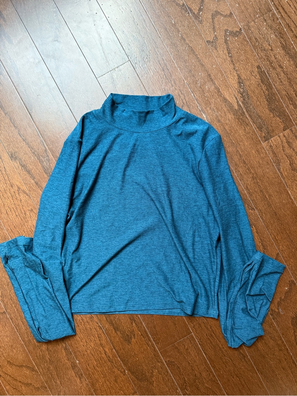 Beyond Yoga mock neck long sleeve top, small